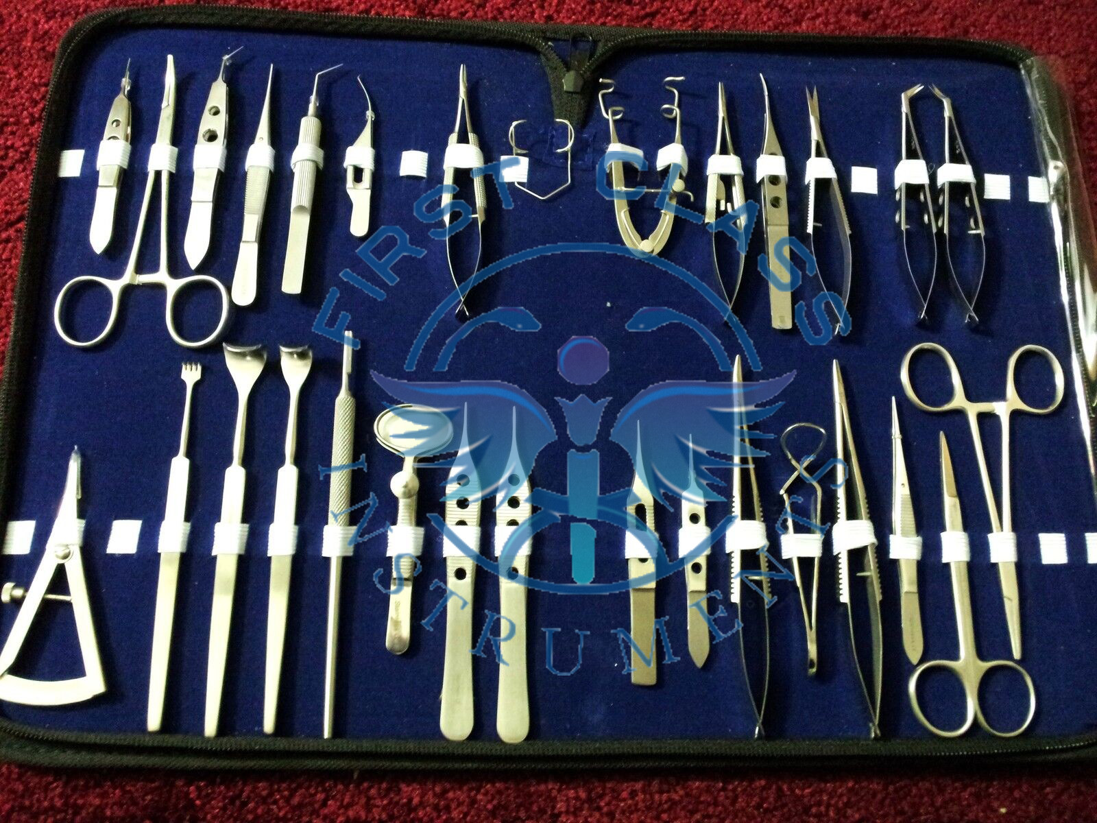 30PC O.R GRADE BASIC OPHTHALMIC EYE MICRO SURGERY SURGICAL INSTRUMENTS SET KIT