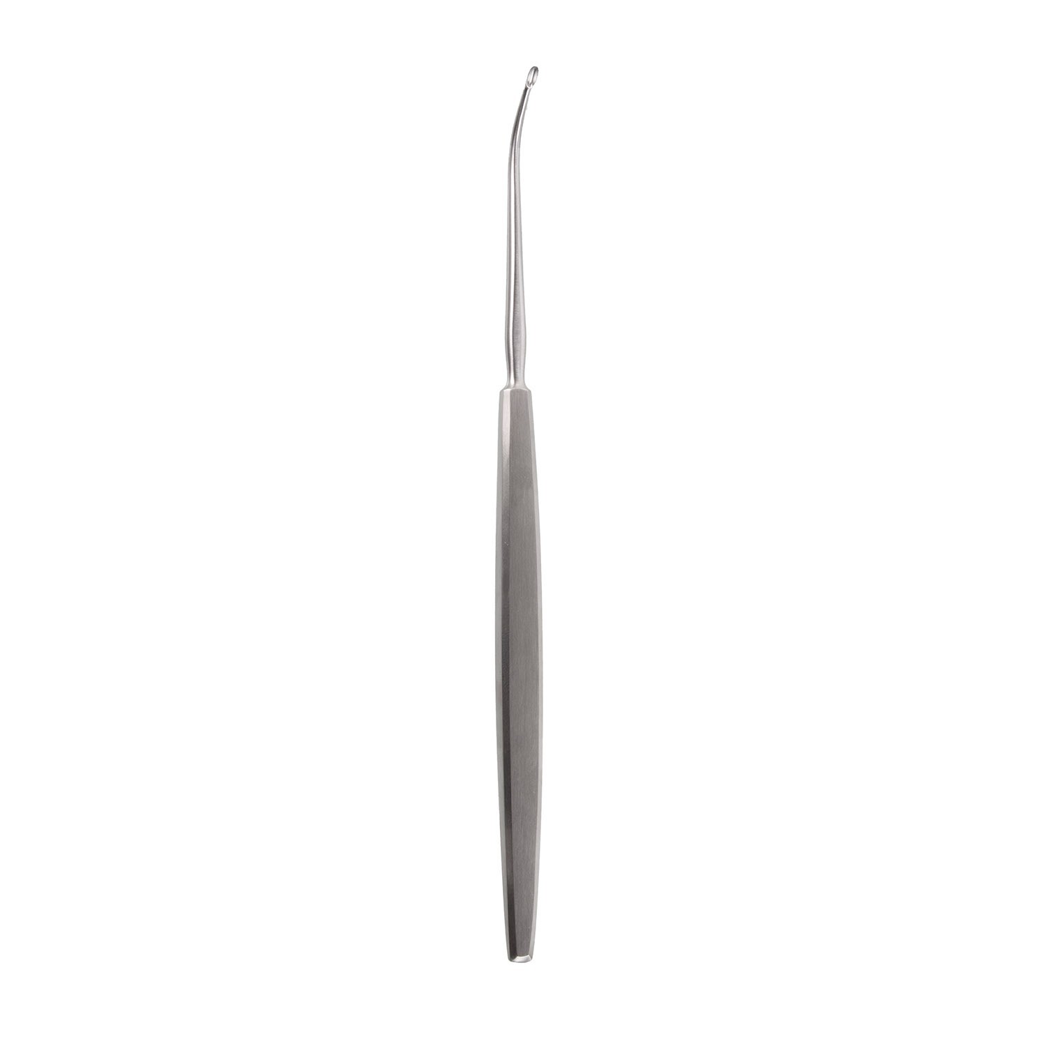 Frontal Sinus Curette, 7.5″, Angled 45 Degree, 2 x 5mm Cup, Premium