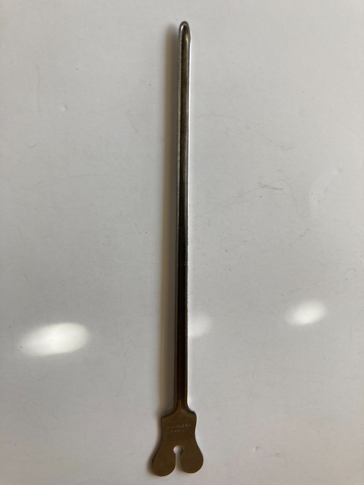 Grooved Director with Tongue Tie Surgical Instrument
