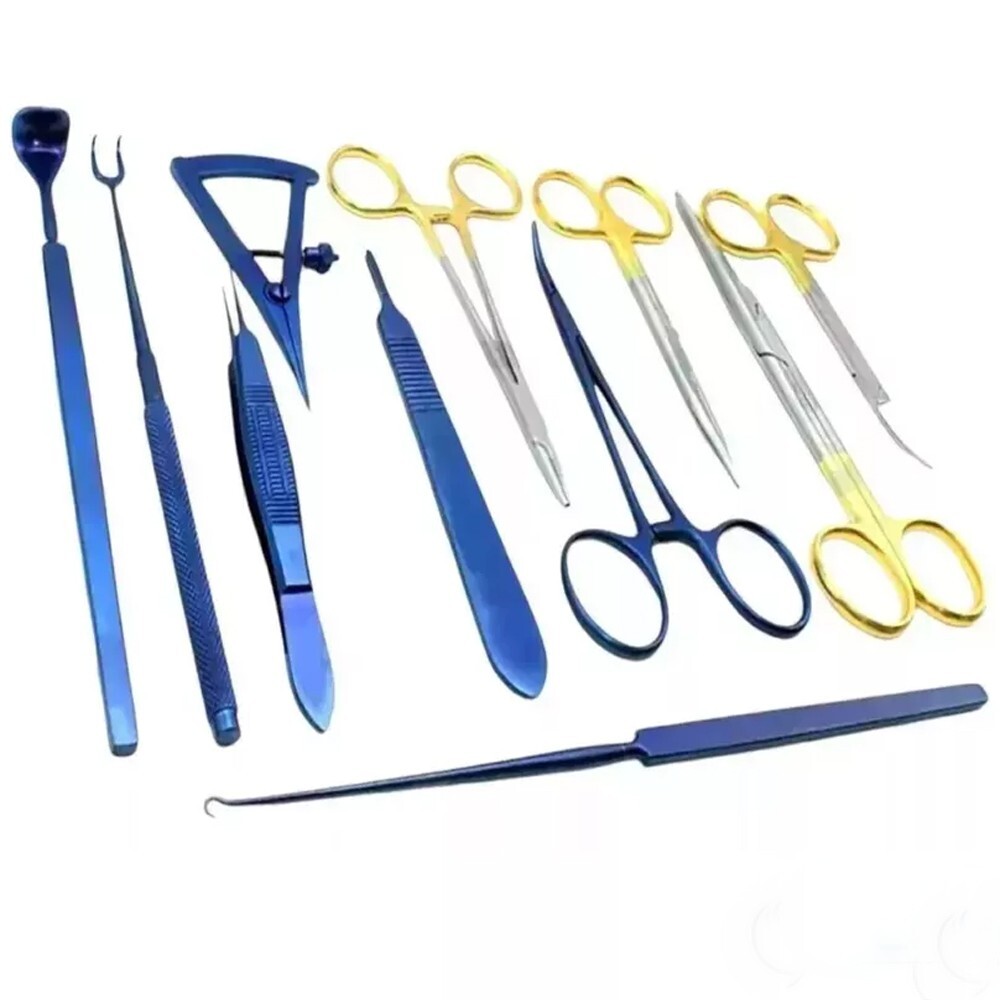 11 PCS Blepharoplasty Instrument Kit Plastic Surgery Tools Set CE Approved