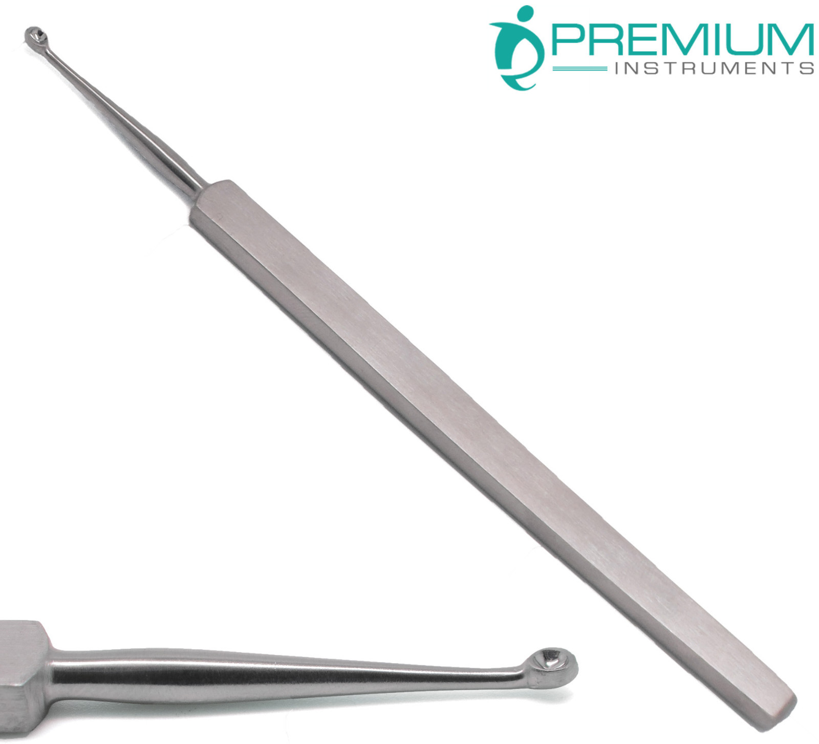 Meyhoefer Chalazion Ear Curettes # 3 Cupped End 2.5mm Surgical ENT Instruments