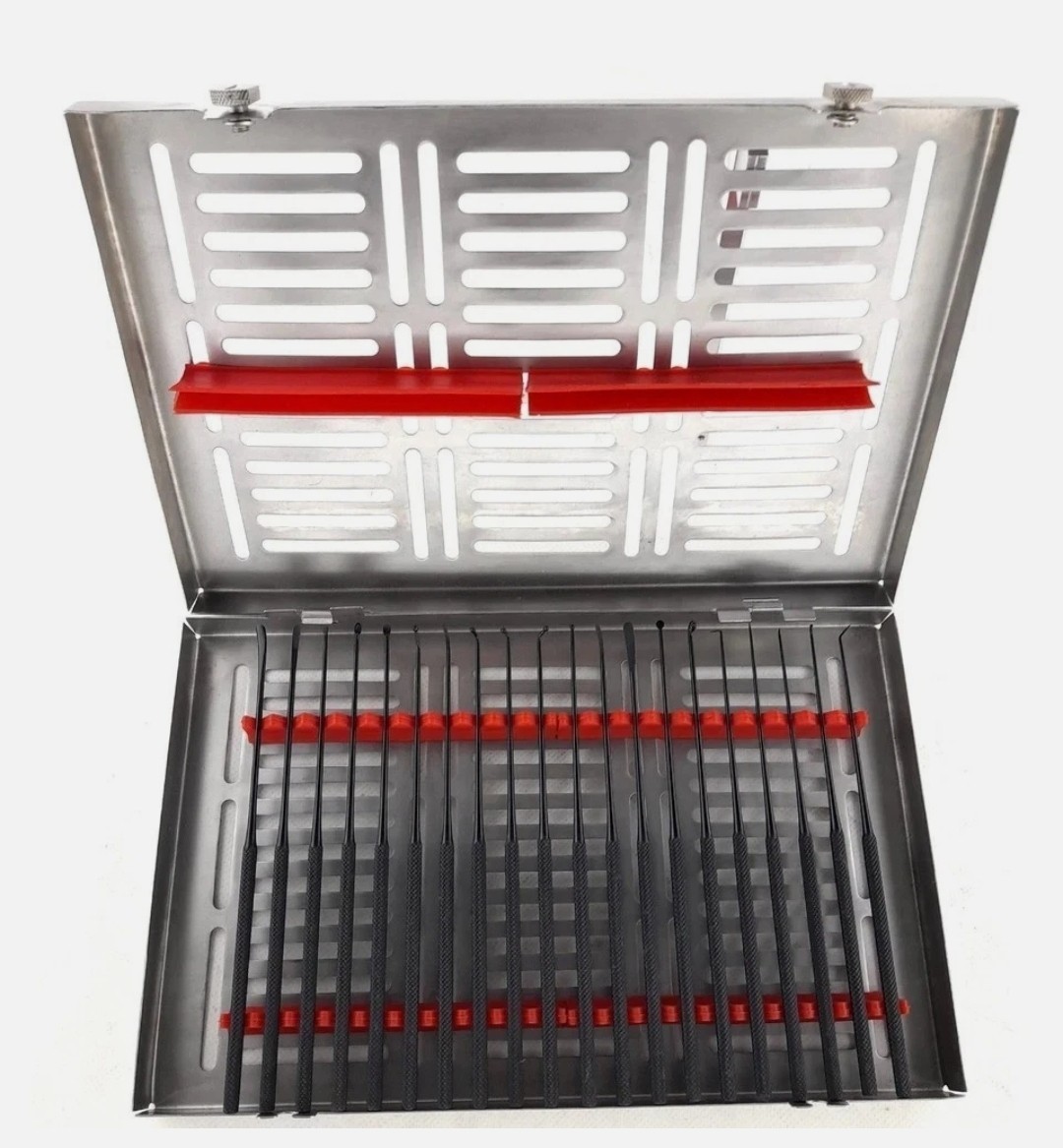 Rhoton Micro Dissector Set 20Pcs Black Neurosurgery Instruments