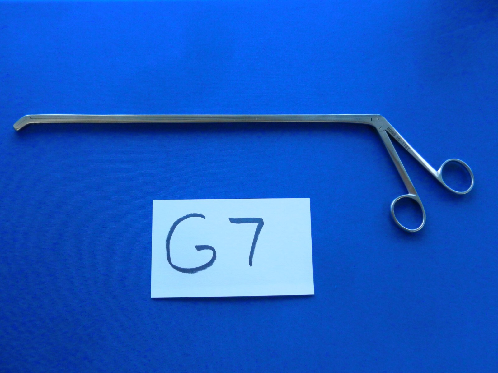 G7 Boss Surgical 70-1167 IVD Rongeur 5x10mm Down 12″