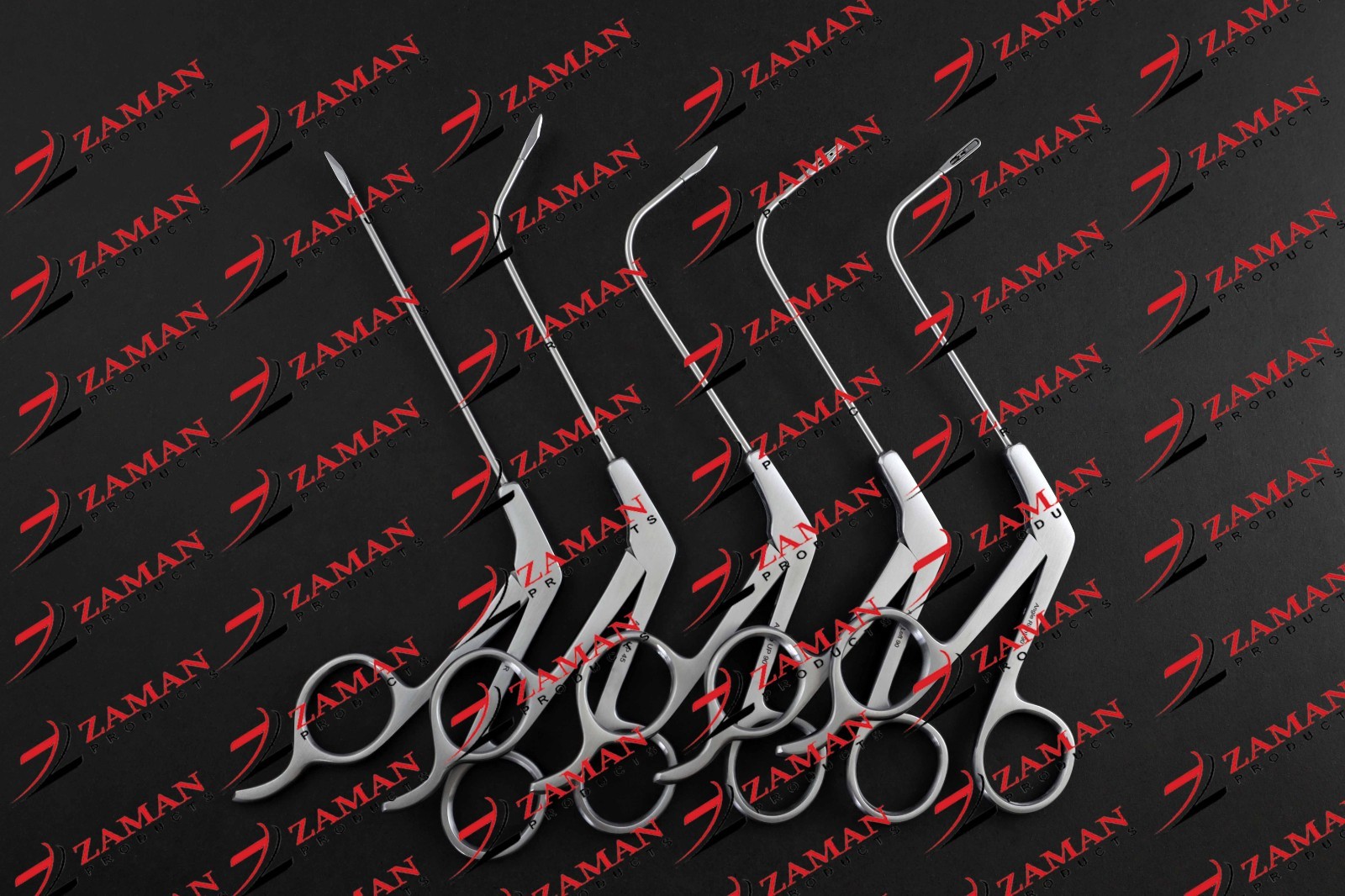 Mini-Struycken Through-Cutting Forceps Set of 5 Pieces ENT instruments By ZP