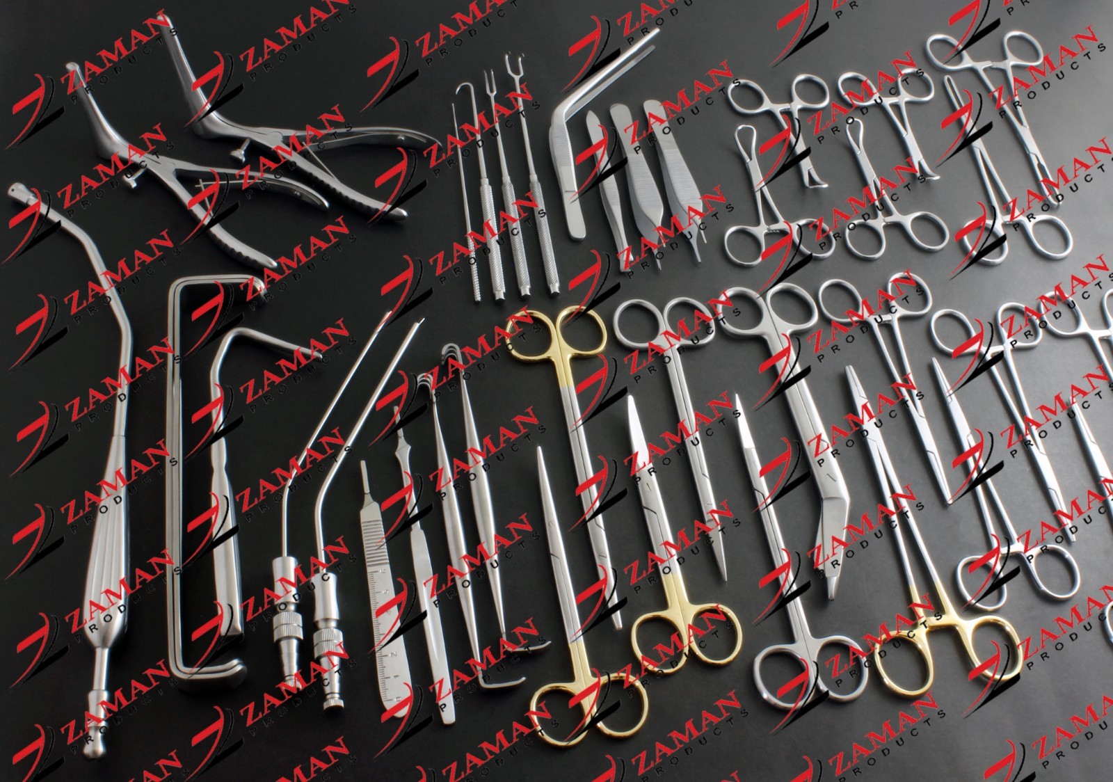 Nasal Instruments Surgical ENT Medical Instruments 38 PCs Set By Zaman Products