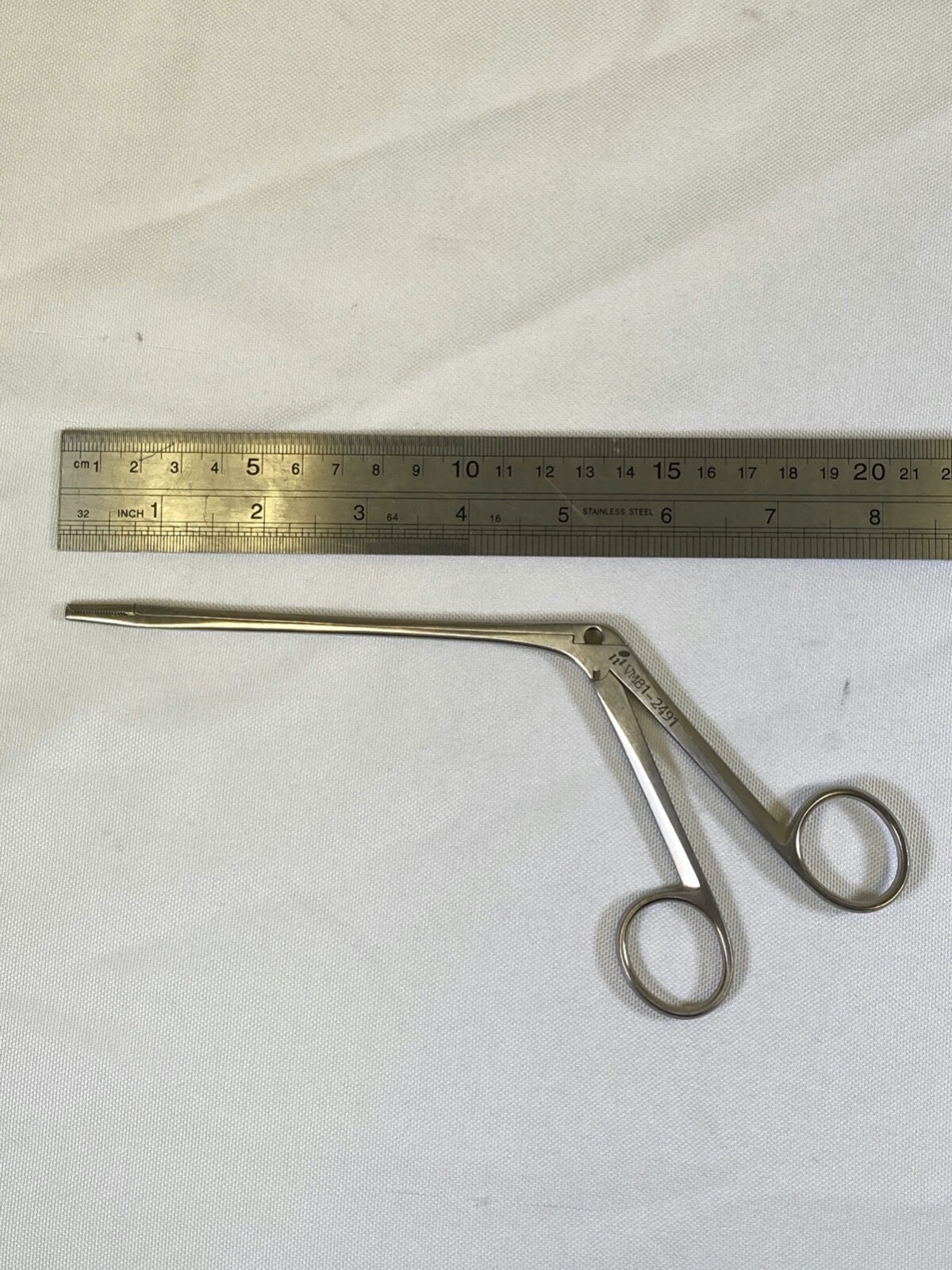 iii VM81-2491 Tendon Pulling Forcep Rat Tooth Grasping Clamp 5.5″ GeneralSurgery