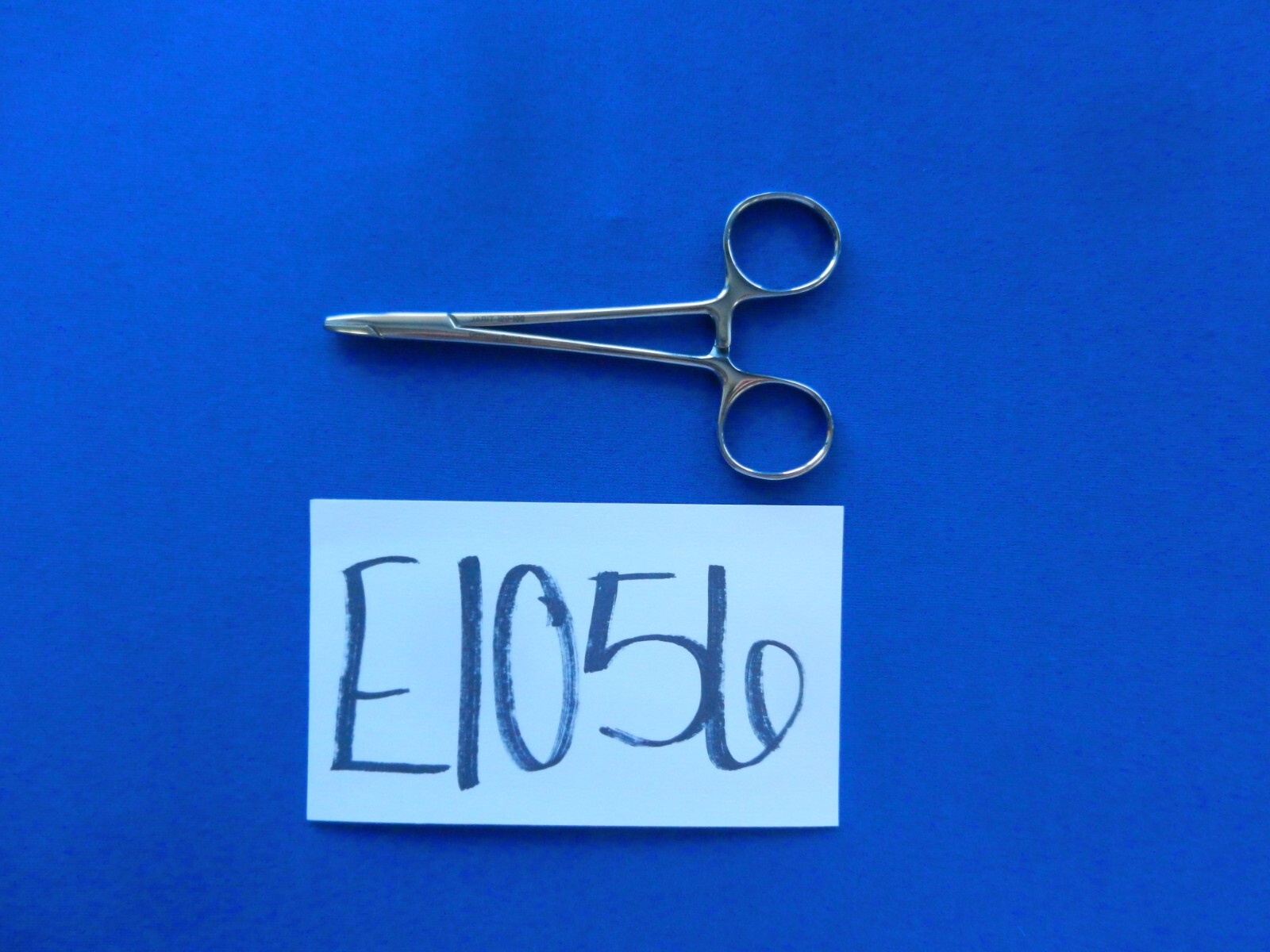 E1056 Jarit Surgical Derf Grooved Jaw Needle Holder 12cm Long 120-100