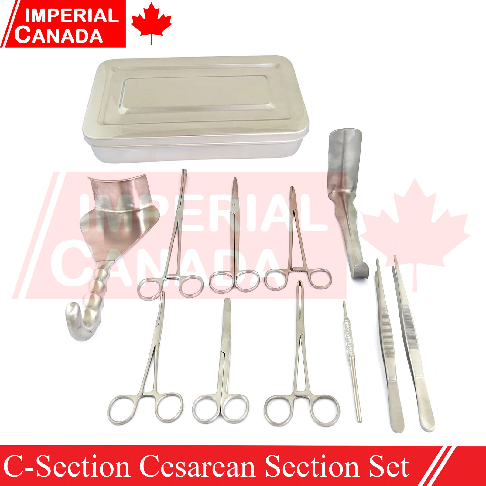 15 Pcs C-Section Cesarean Section Set High Quality Stailess Steel Kit DS-1681