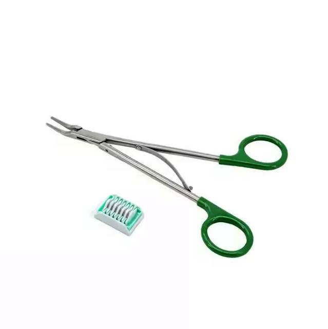 Open Surgical Ligating Clip Applicator SET OF 10 PCS Surgical Polymer Ligating