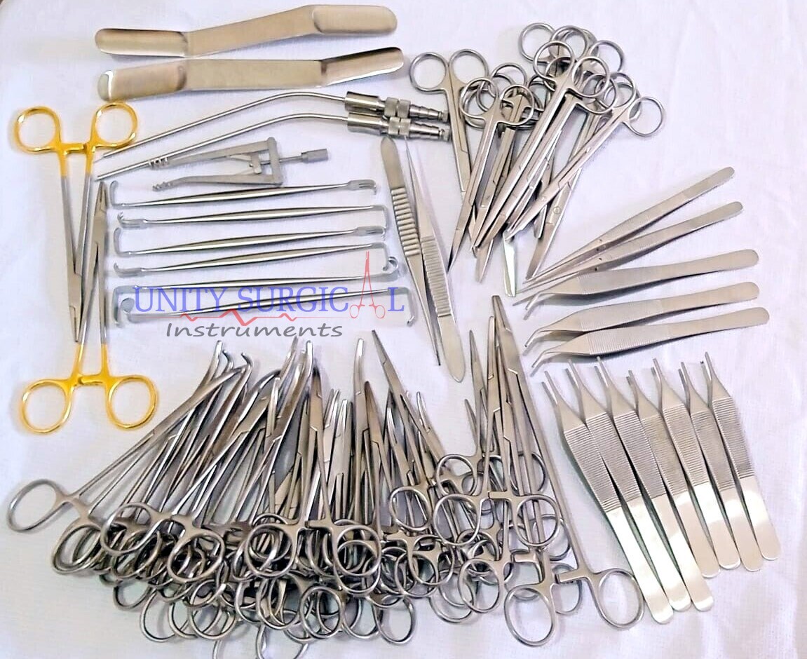 Plastic Surgery Set of 72 Pcs Kit Surgical instruments