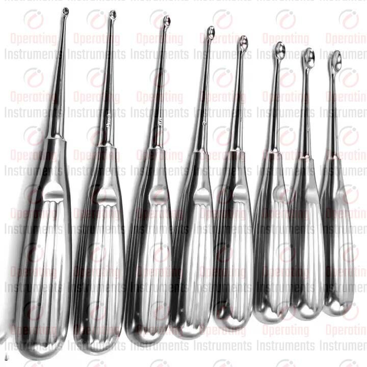 Bone Curettes 17.0cm Used For Orthopedic Surgery Partsch Curettes Orthopedic