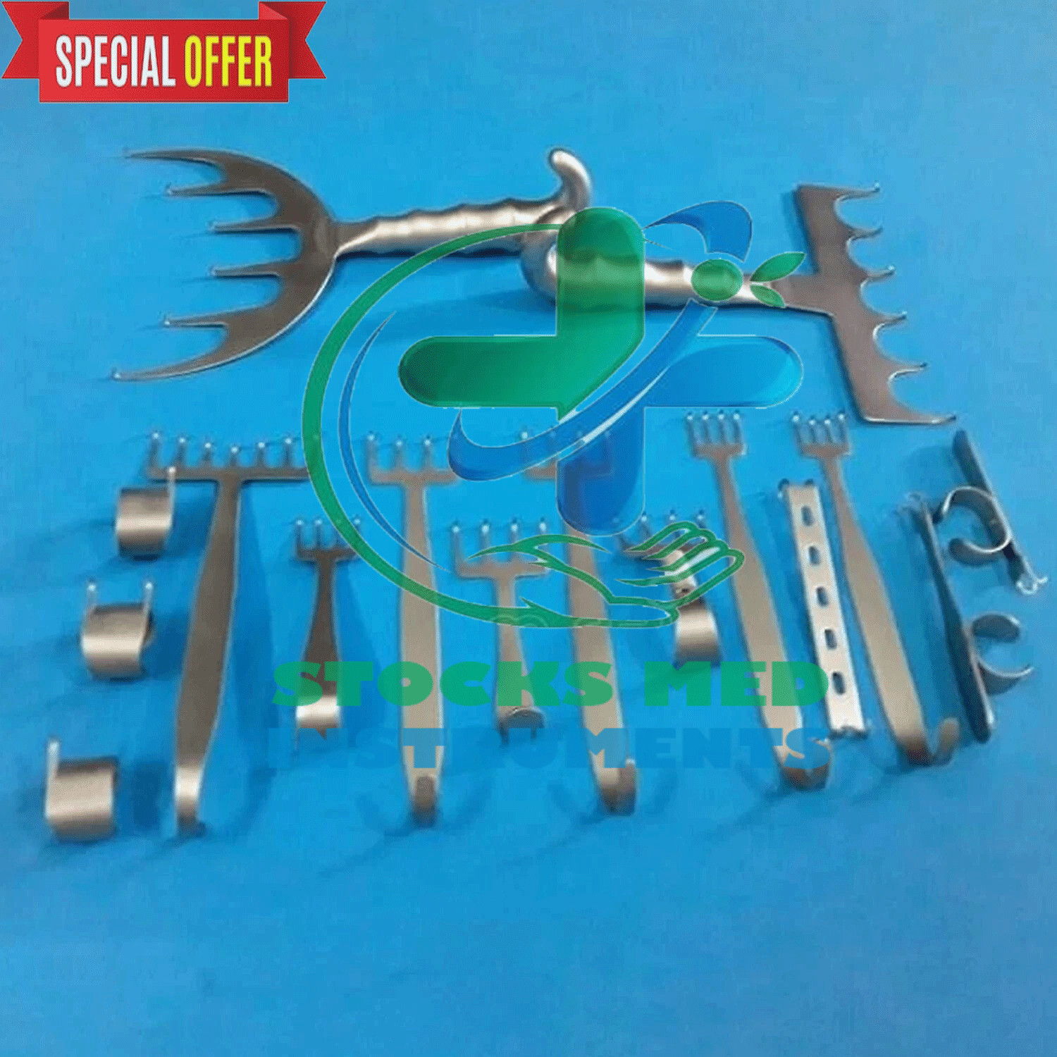 High Quality Plastic Surgery Instruments Set of 17 Pcs