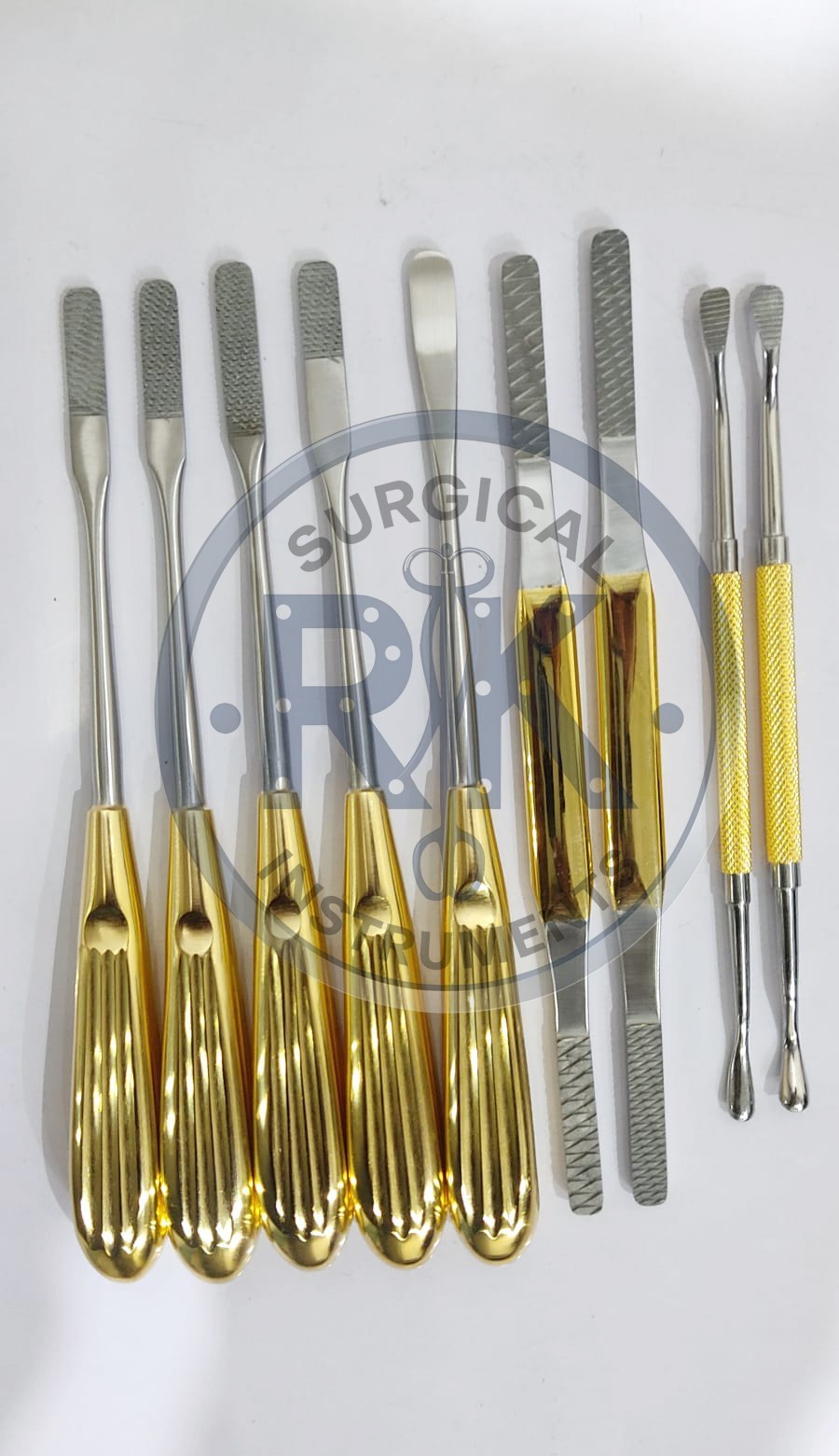 Nasal Rasp Rhinoplasty Nasal Nose Job Rasps Care Instruments Set Of 9 Pcs