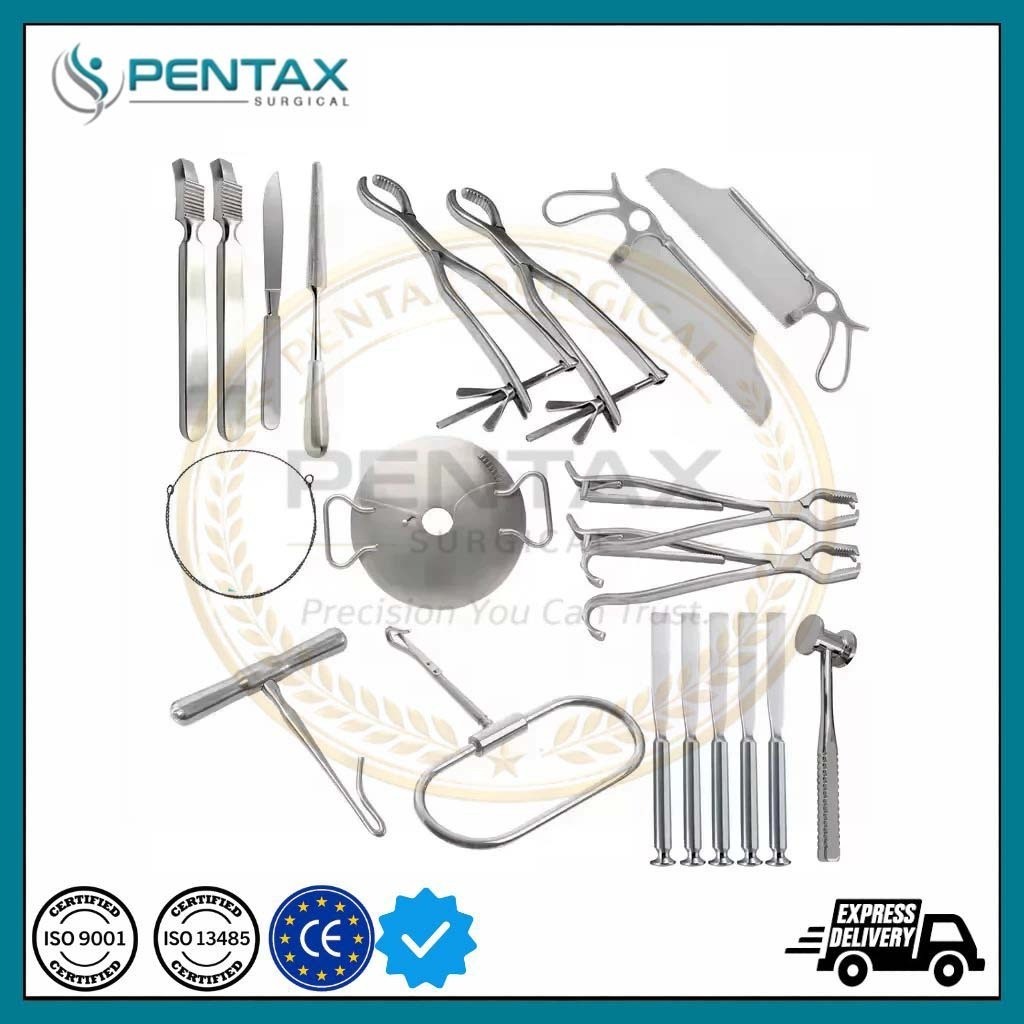 Orthopaedic Amputation Surgery Set 19Pcs Basic Bone Medical Tissue