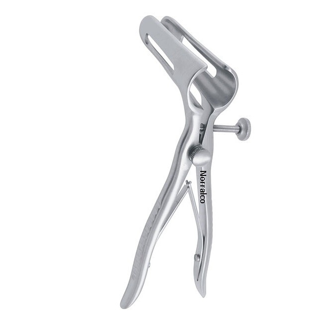 Sims Rectal Speculum, 6″, Set Screw, Blades 3.5″ Long x 5/8″ Wide at distal end