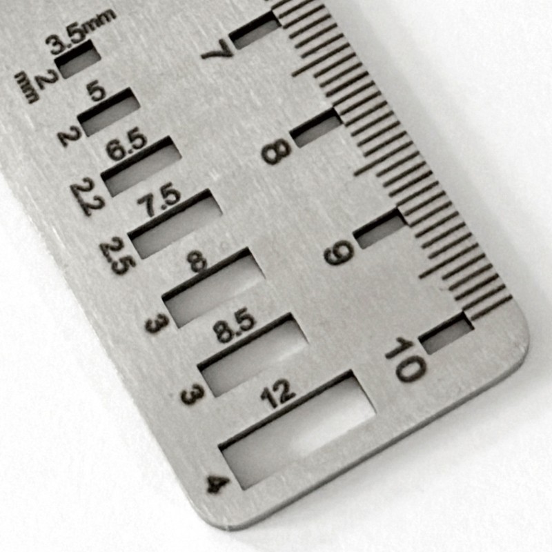 High Precisions Veterinary Measuring Instrument Stainless Steel Pet Bone Tool
