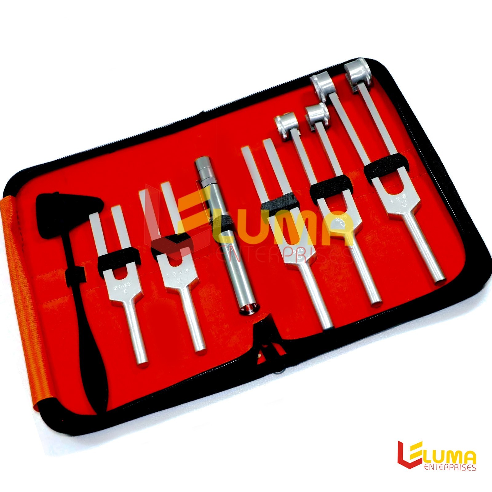 7 Tuning Fork Set Medical Surgical Chiropractic Physical Diagnostic instruments