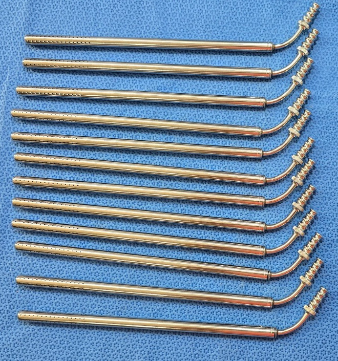 V.Mueller Surgical Poole Suction Tube 23FR Curved Ref: SU 13002