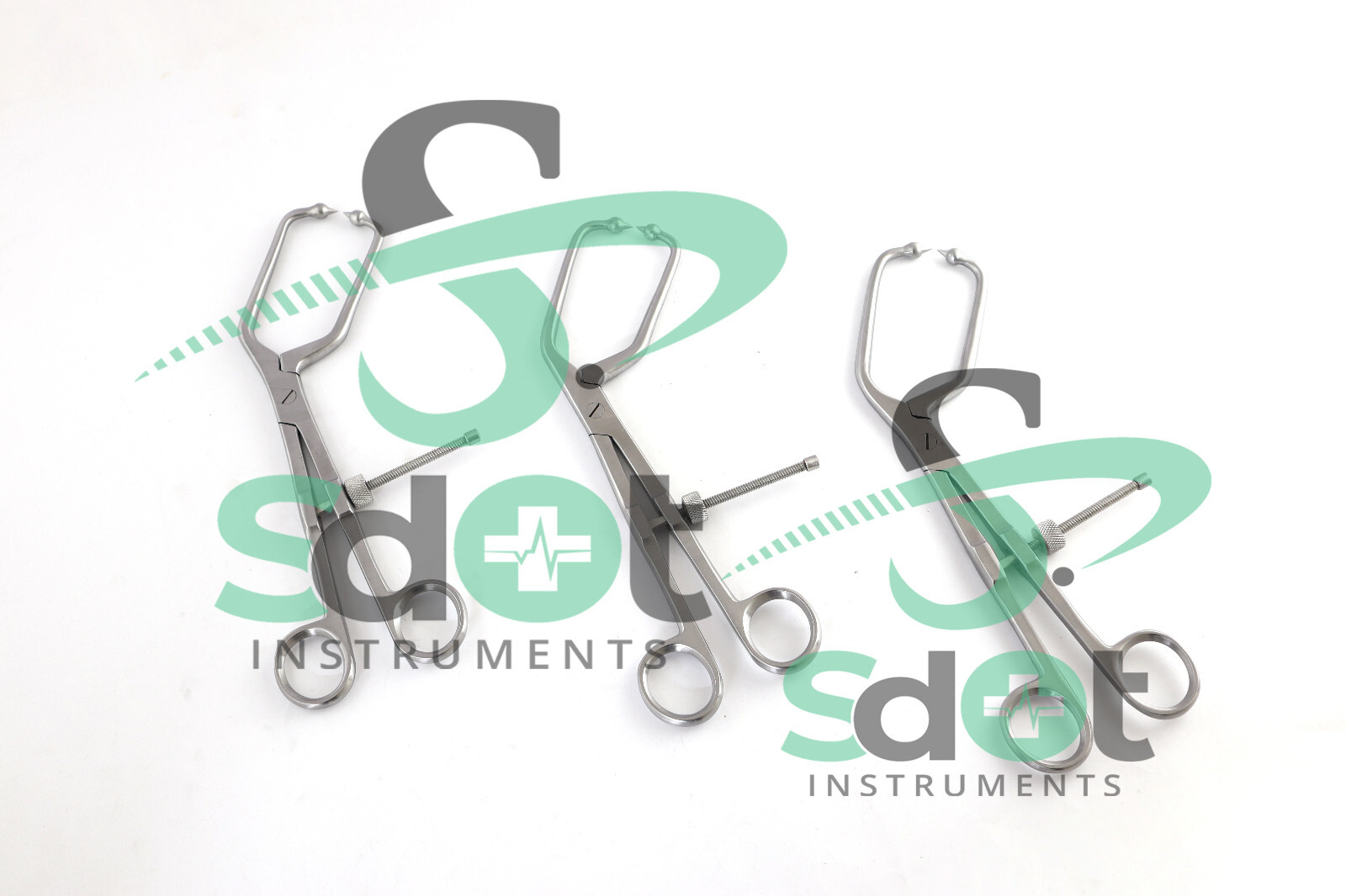 Angled Pelvic Short Tip 3pcs Set Premium Quality Orthopedic Instruments By SdOt