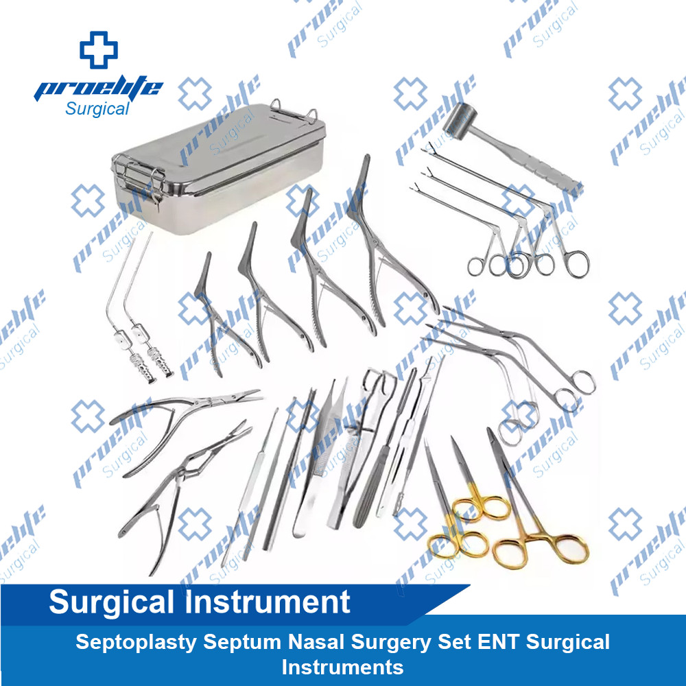 Septoplasty Septum Nasal Surgery Set ENT Surgical Instruments