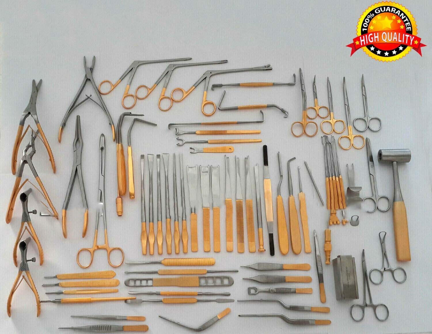 Major Rhinoplasty Instruments Set Of 82 PCS, Nose & Plastic Surgery Instruments