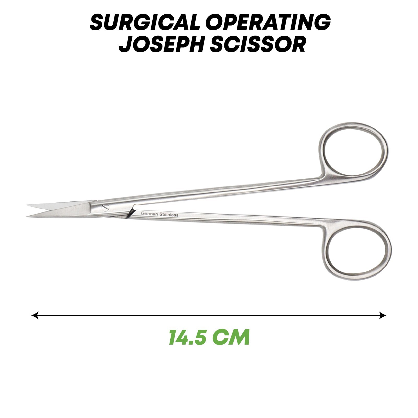 Joseph Surgical Operating Scissor 14.5 cm Stainless Steel Surgical Instruments