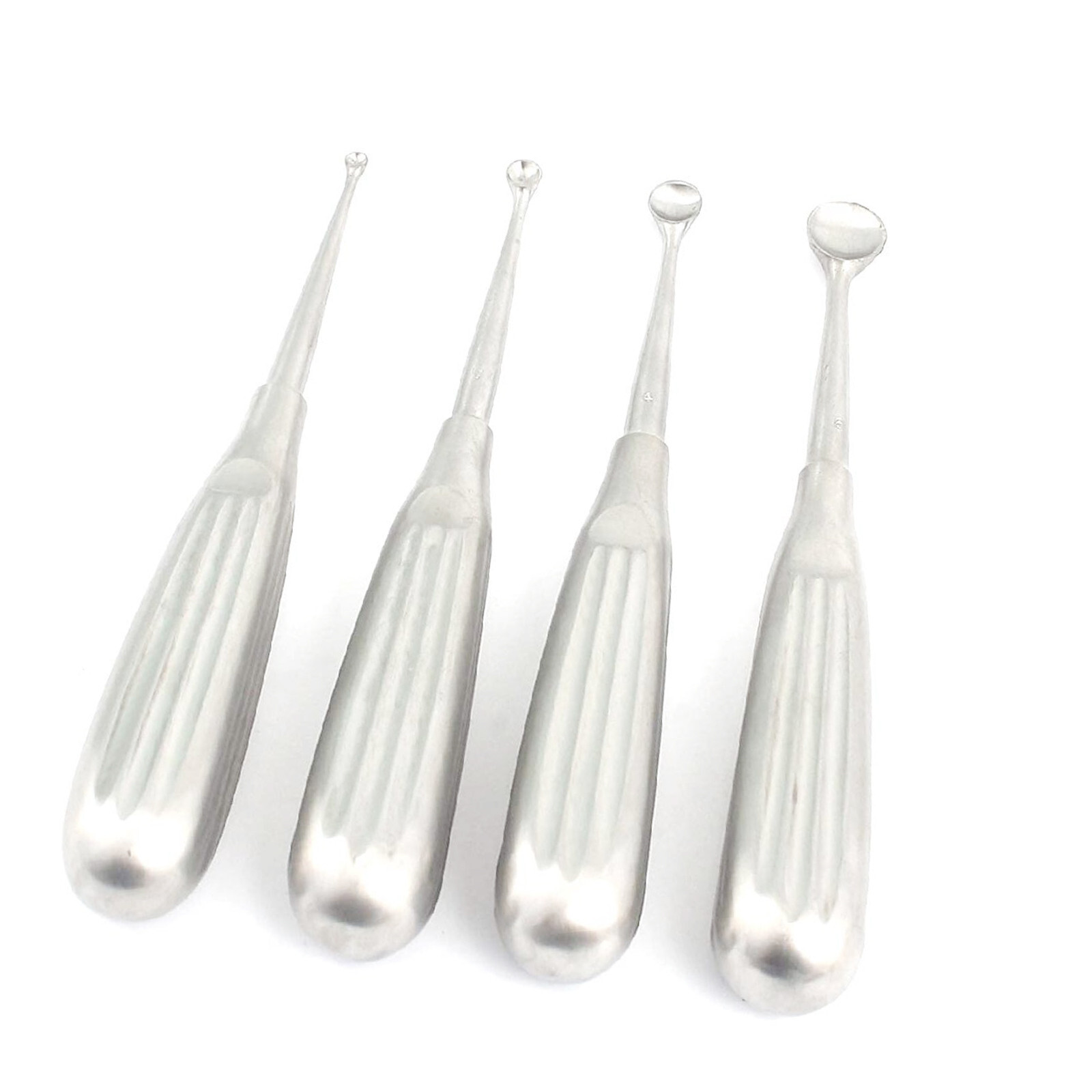 4 Spratt Brun Bone Curette Size 000,1,4,6, Surgical Instrument