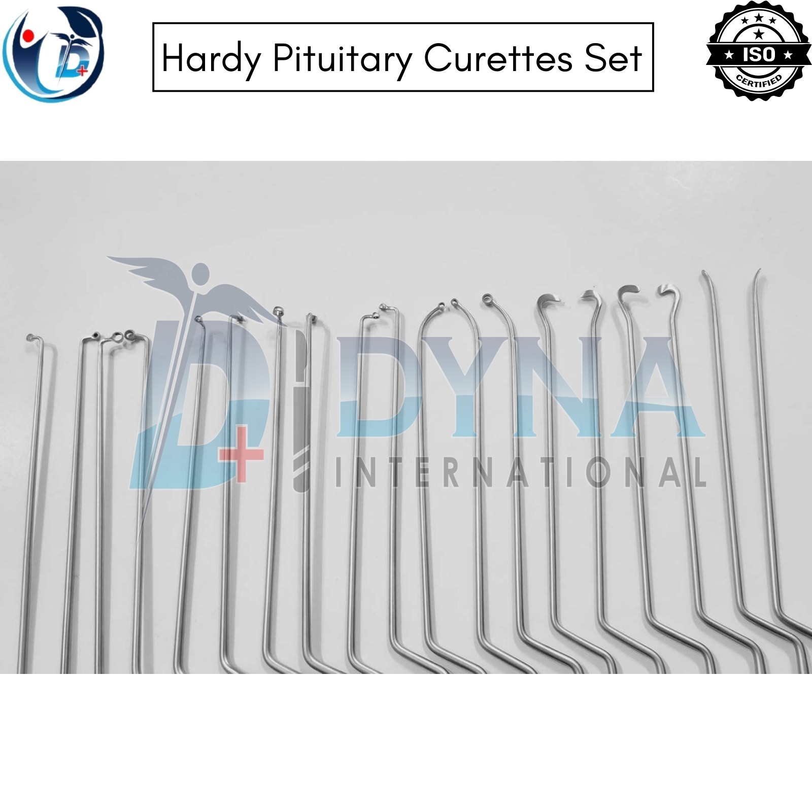 Hardy Pituitary Neuro Curettes Set Of 16 Surgical Instruments Transsphenoidal CE