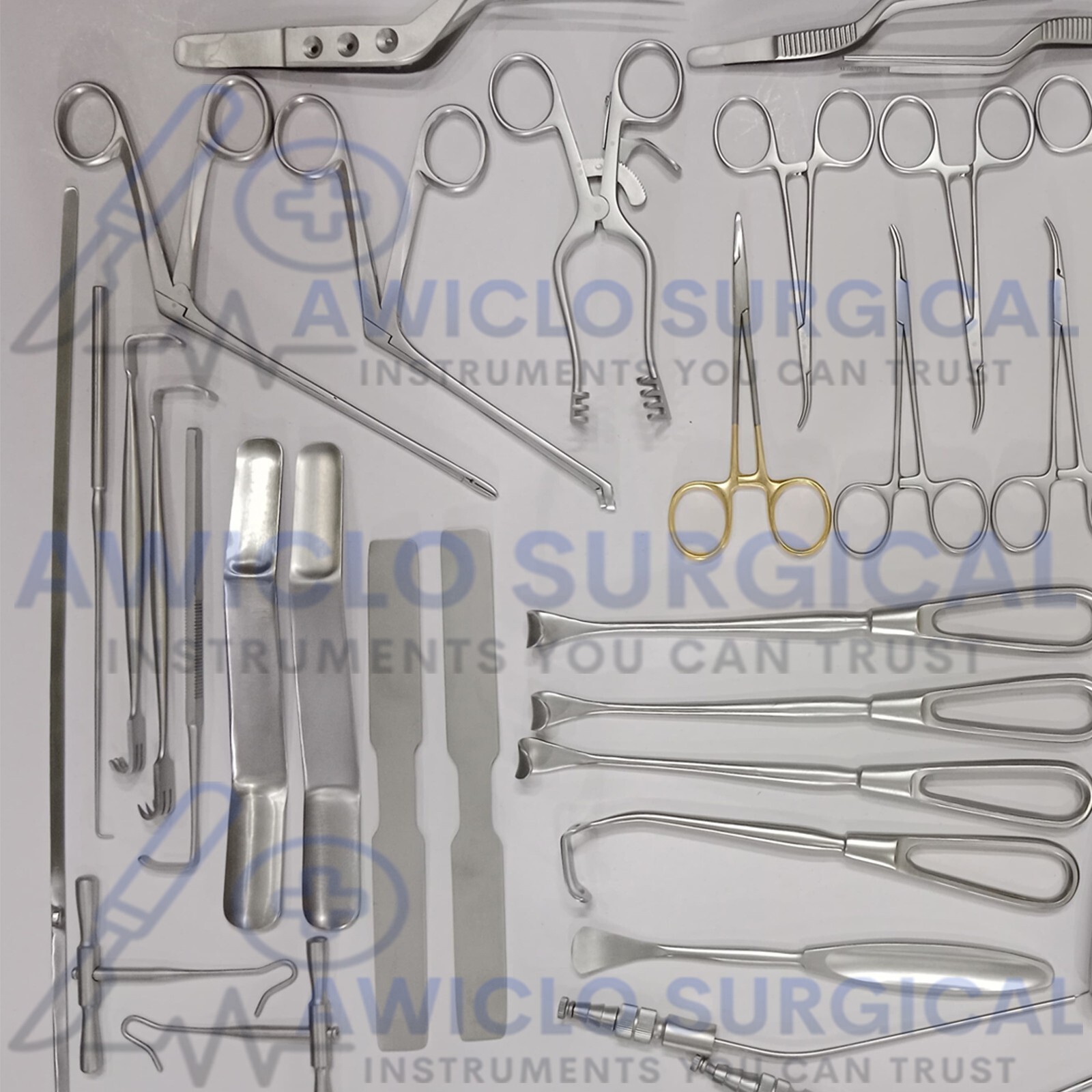 Basic Craniotomy Surgical Instruments 40 Pcs Surgical Instruments Good Quality