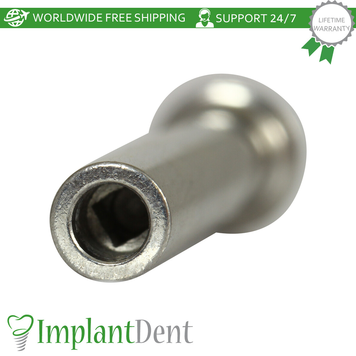 Dental Long Driver For One Piece Fixture 50mm Stainless Steel Dentistry Tool