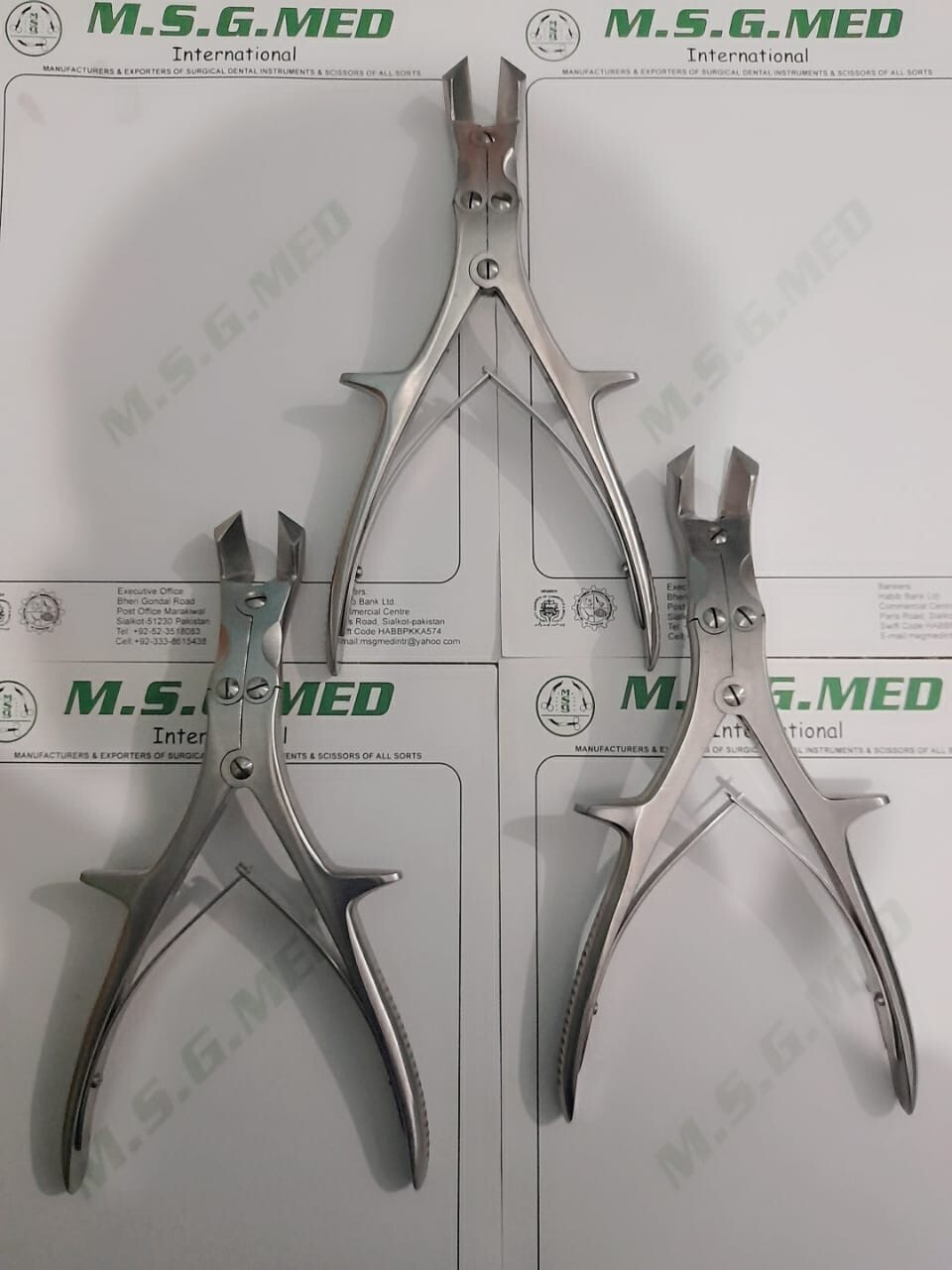 Professional Best Quality New Liston Key Horsley Bone Cutters Offer 3 PCS Set