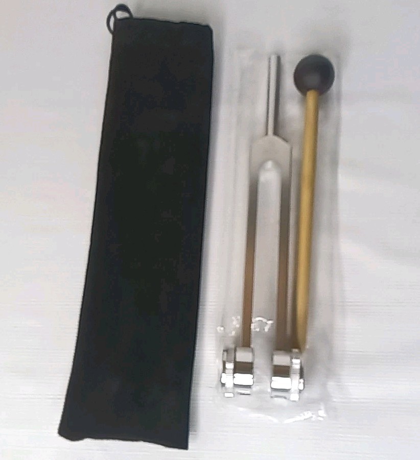 Anboo Tuning Fork C128 Mallet And Case New