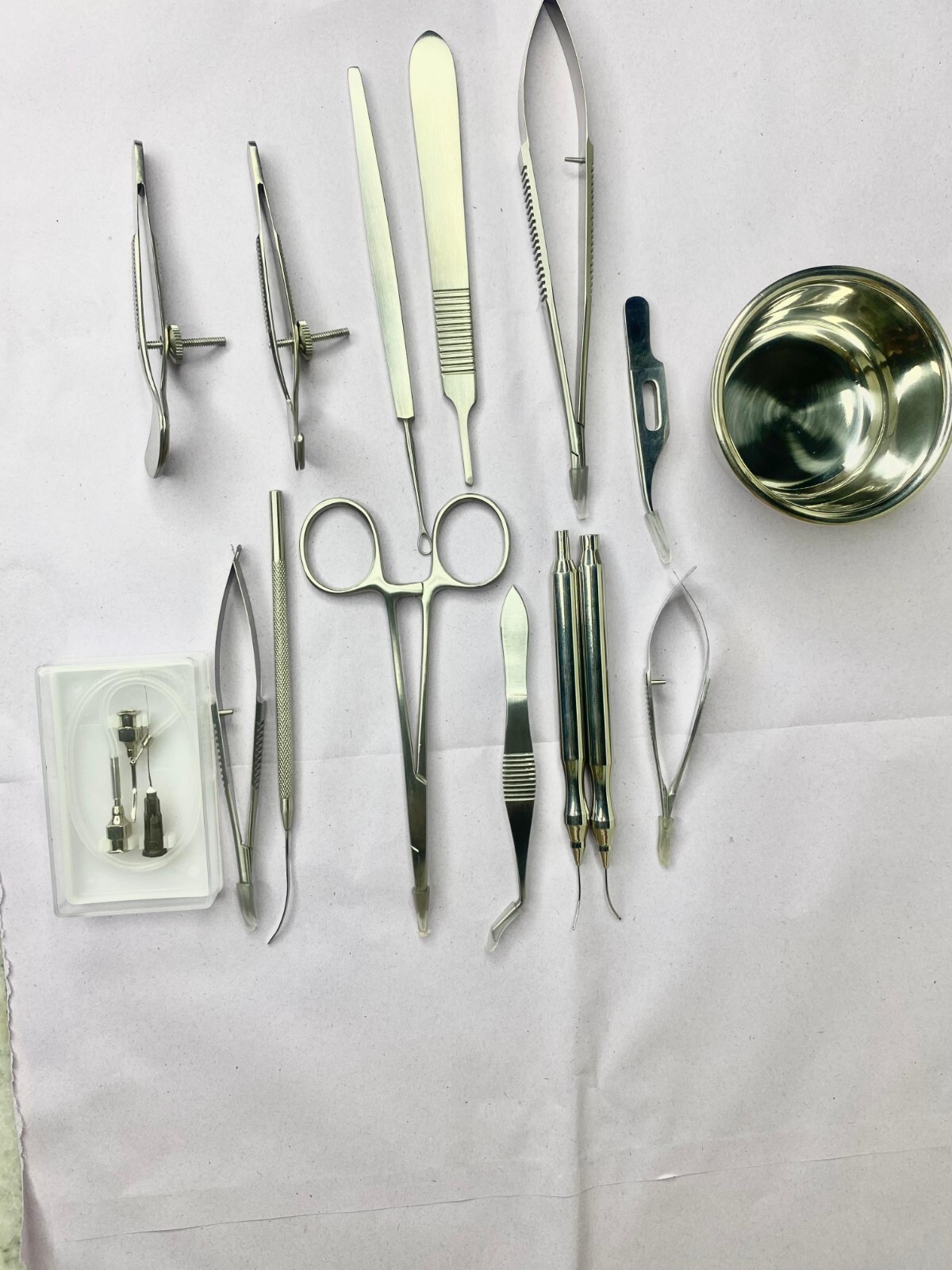 Cataract set with 15 pieces