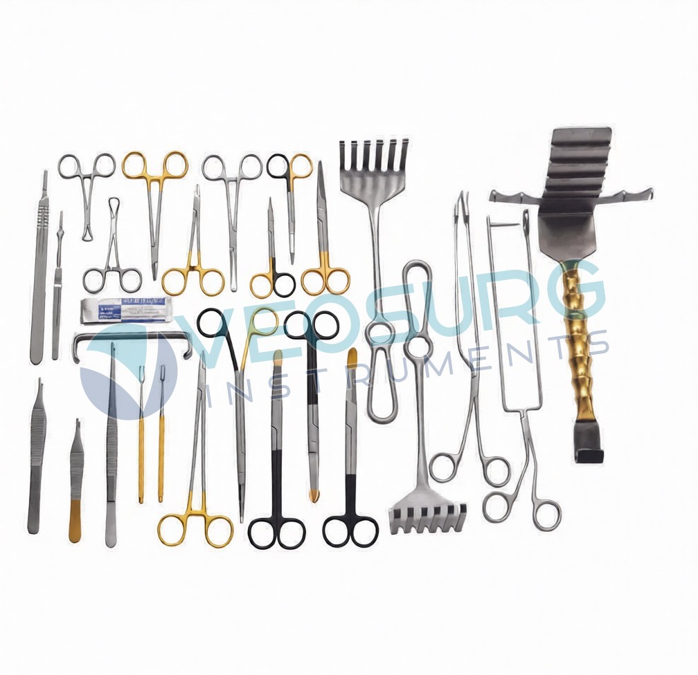 Abdominoplasty Tummy Tuck Surgery Set Plastic Surgery Instruments Premium
