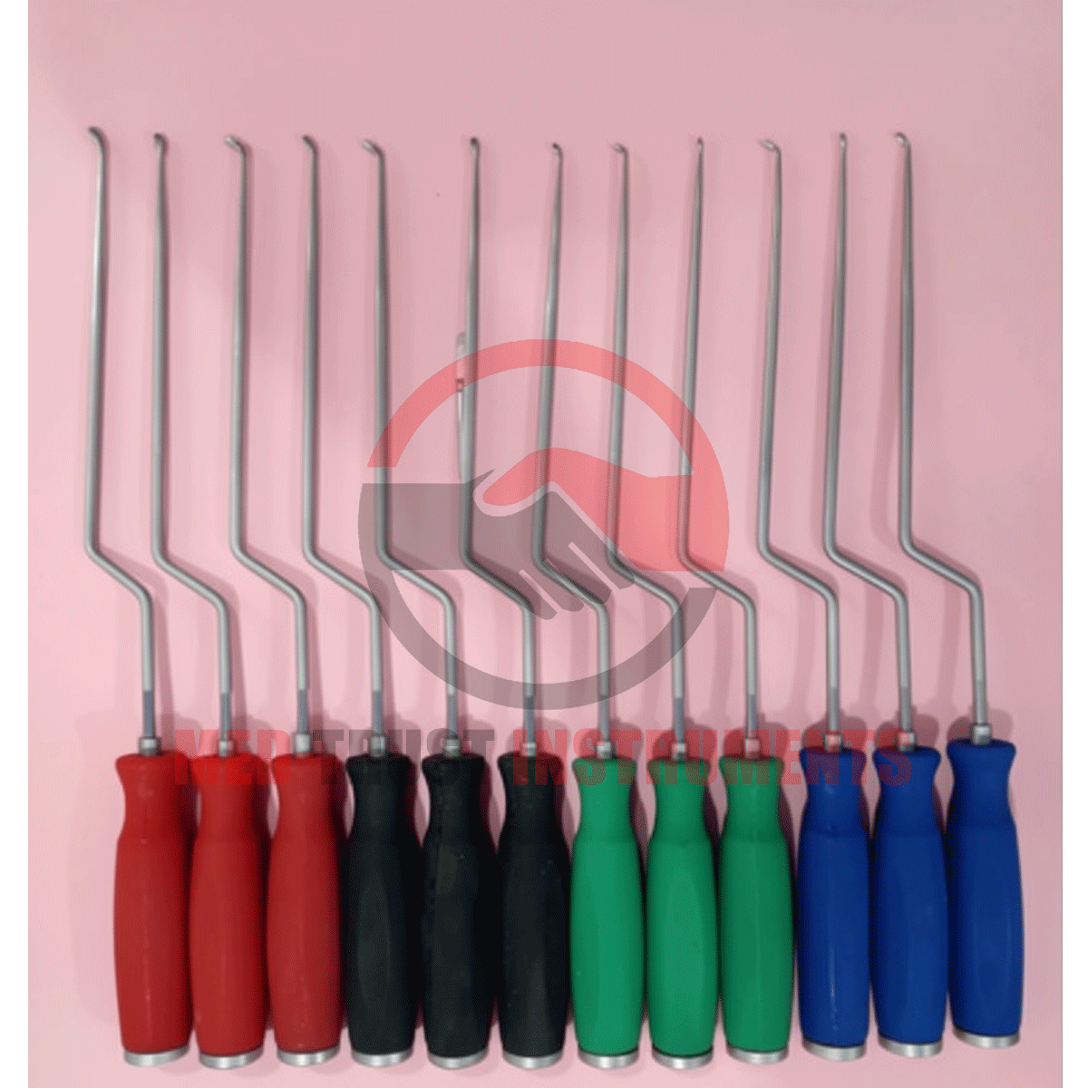 MIS Lumbar Spine Surgery Curettes Set of 12 Instruments Spinal Instruments Set