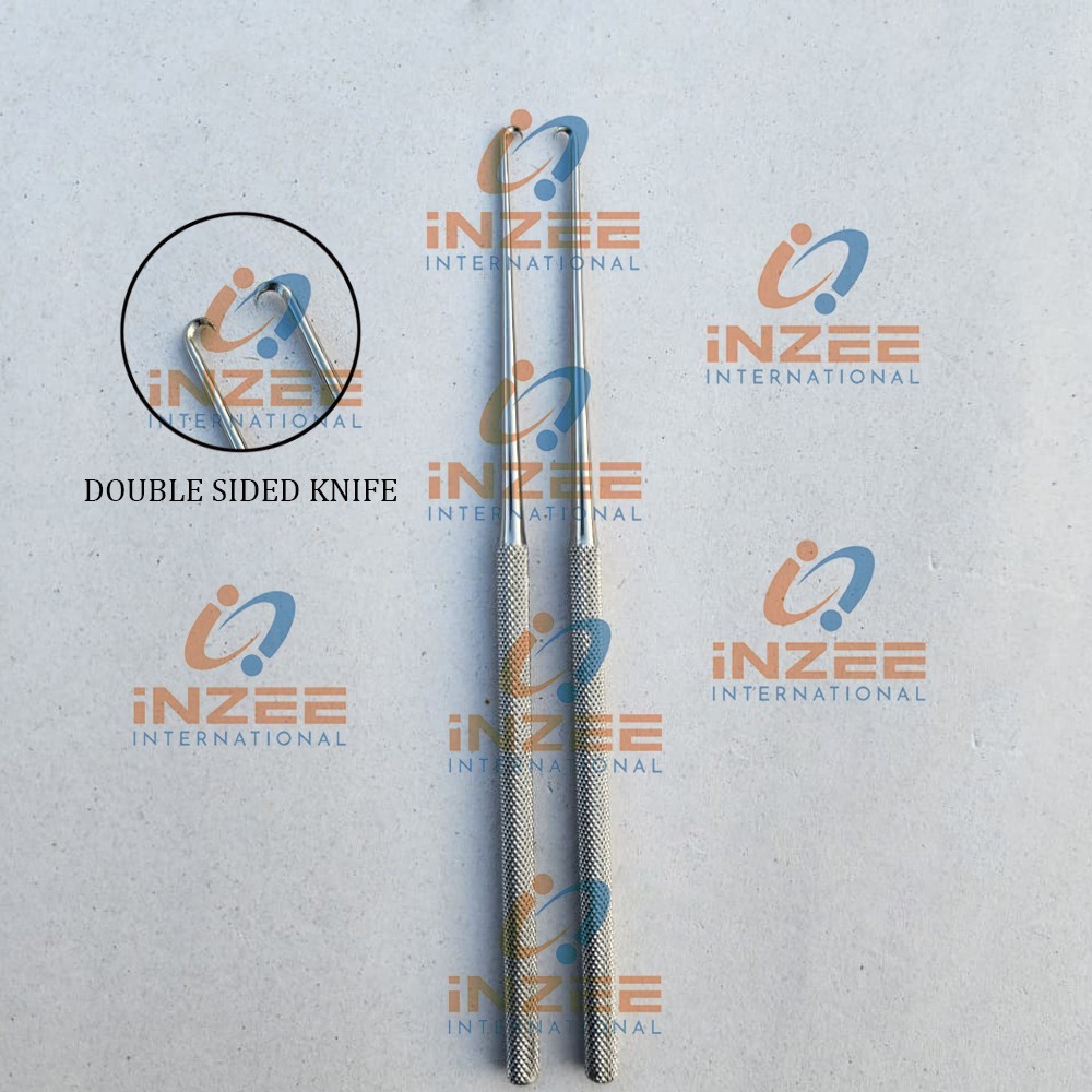 Arthroscopy Hook Knife Arthroscopic instruments 3mm 2 PCs Set German Steel IZ