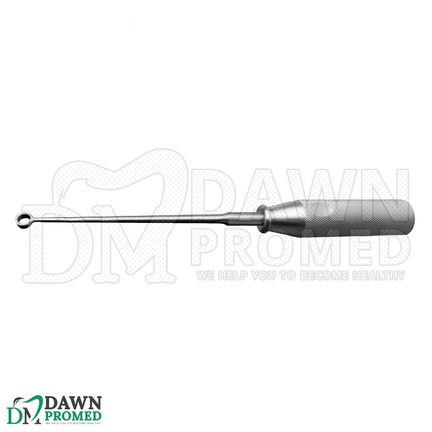 Cone Ring Curette 9″ Straight 6mm Size #2 Orthopedic Instruments German Grade