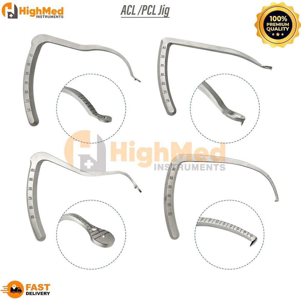 ACL PCL Jig Set Instrument For ACL Elbow and PCL Tibial Aimer surgical tool