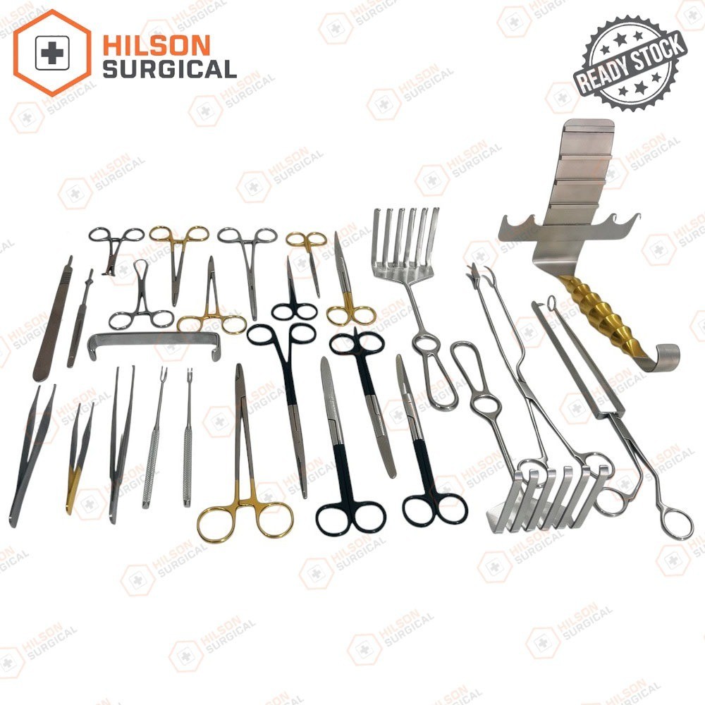 Abdominoplasty Tummy Tuck Surgery Set Plastic Surgery Instruments