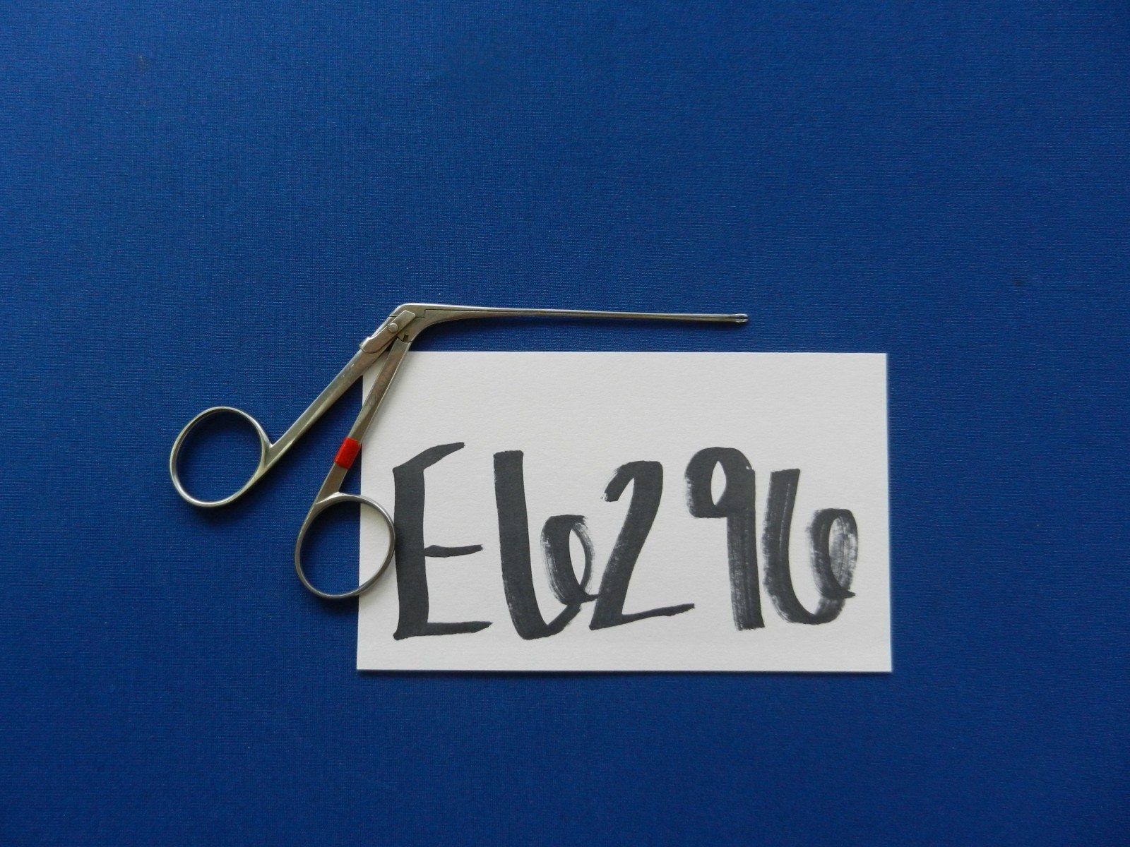 E6296 Storz X249/L House Miniature ENT Left Angled Forceps