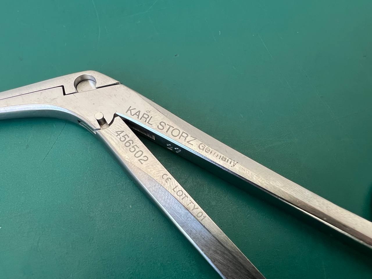 Karl Storz 456502 Blakesley-Wilde Nasal Forceps, 45′ Upturned, Size 2