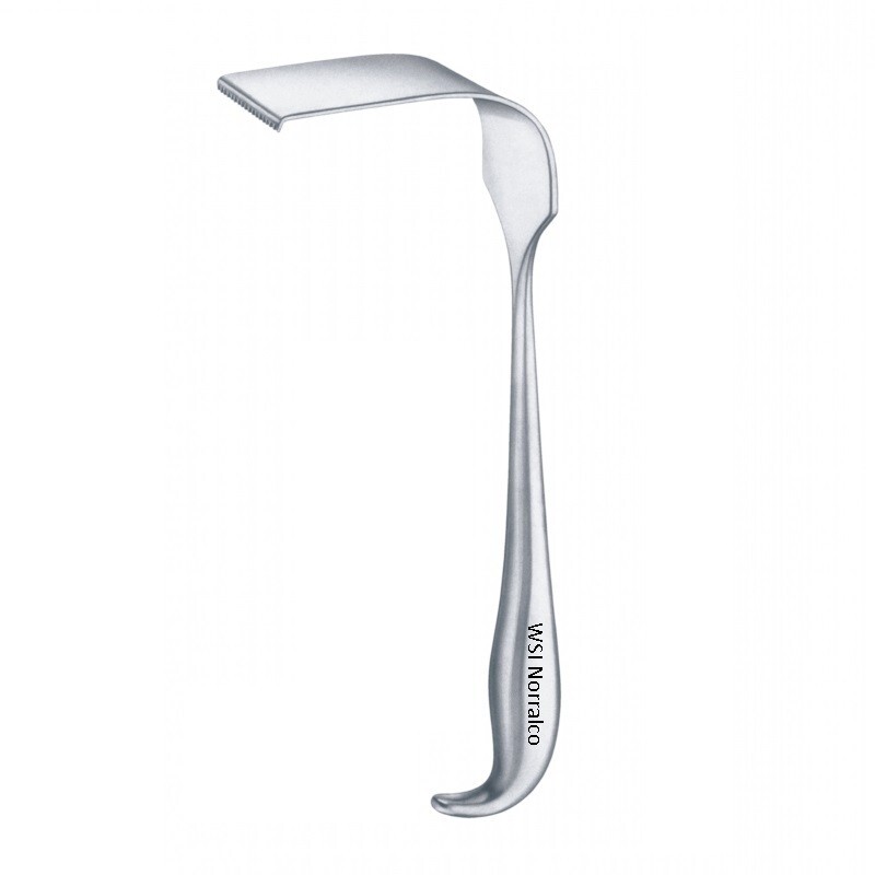 MEYERDING Retractor, 9.5″, Blade 1″ x 2″ Deep, Hollow Grip Handle, Premium