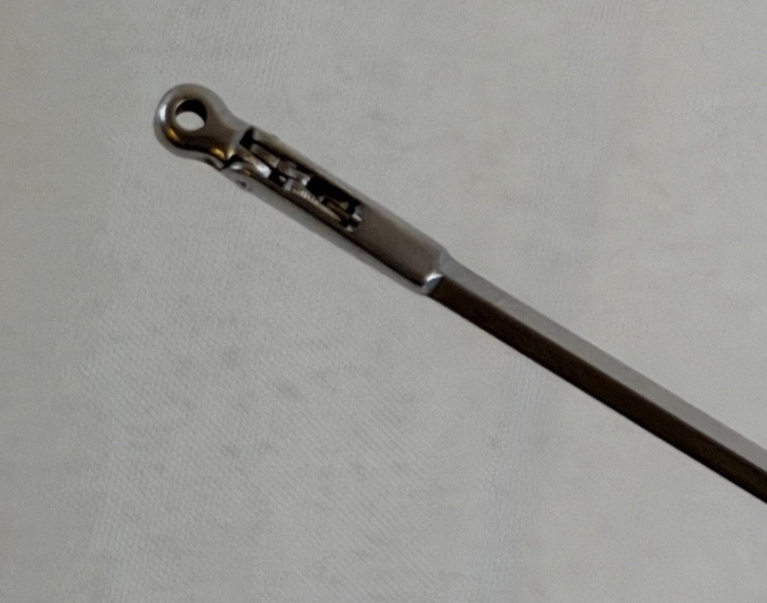 Karl Storz 10370L D/A Spoon Shaped Forceps 5.5mm Jaw 2.5mm Shaft 50cm WL ENT