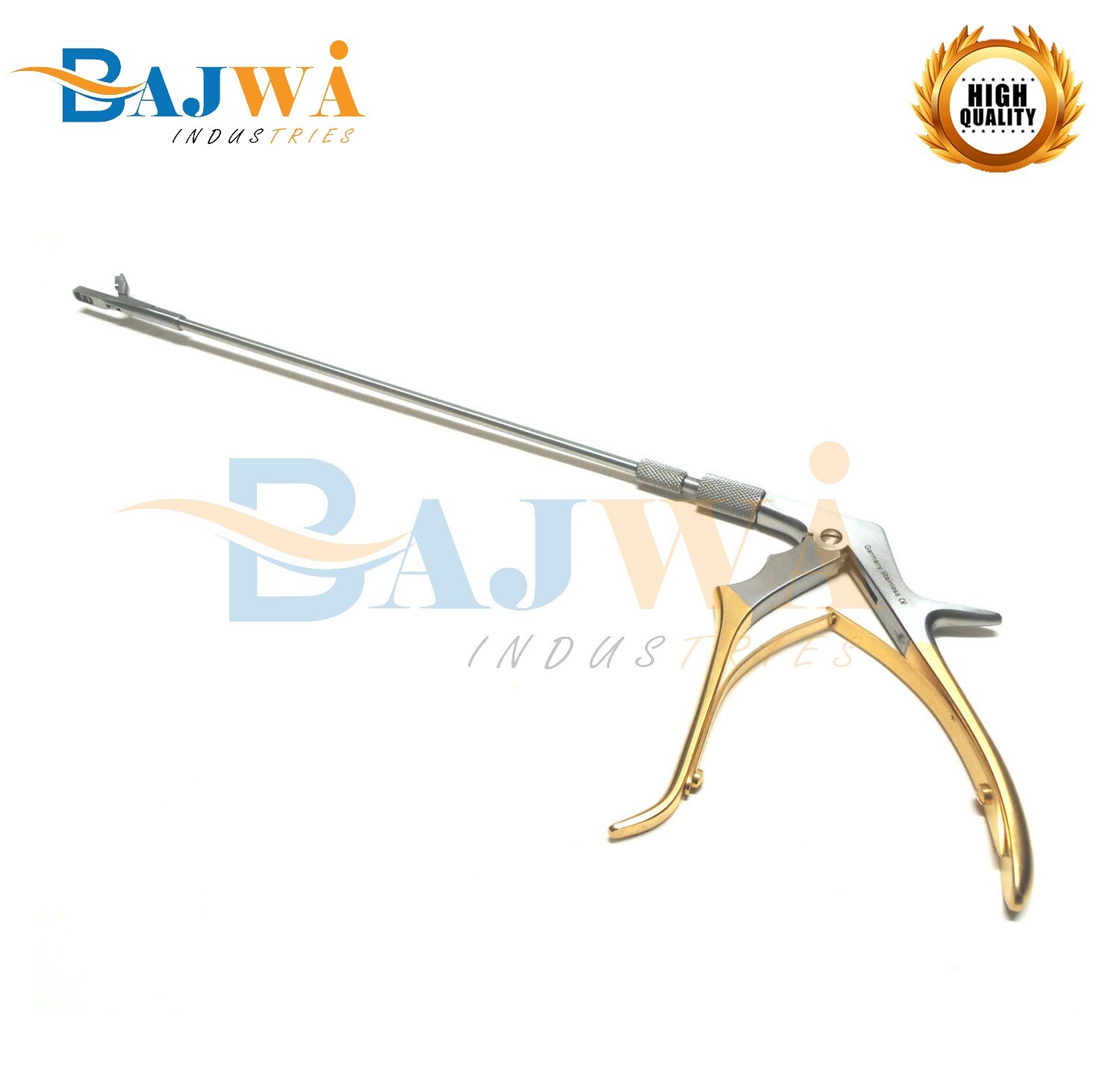 HIGH QUALITY 11” BABY TISCHLER ROTATING CERVICAL BIOPSY PUNCH FORCEPS GERMAN NEW