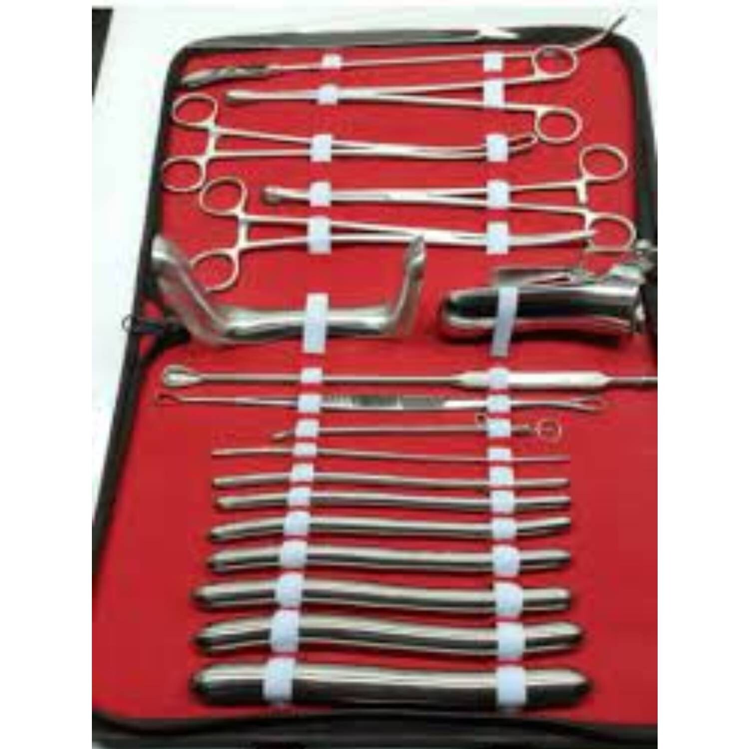 Basic Gynaecology Dilation and Curettage (D&C) Kit: Surgical Instruments Set