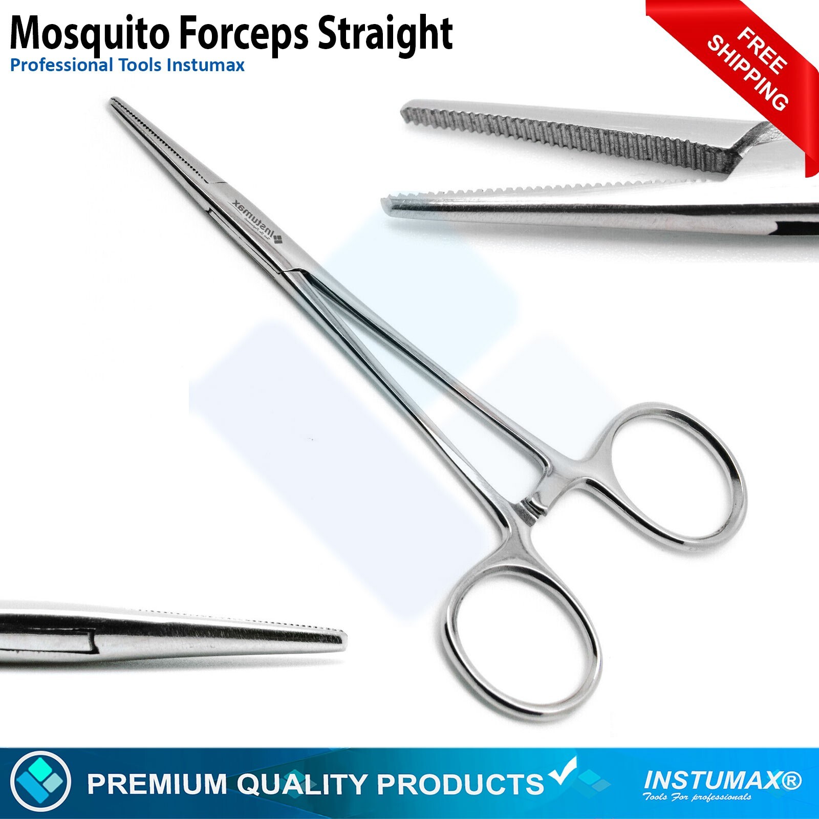 6-Pcs Dental Dissecting Suture Kit Mayo Forceps Scissors Surgical Instruments
