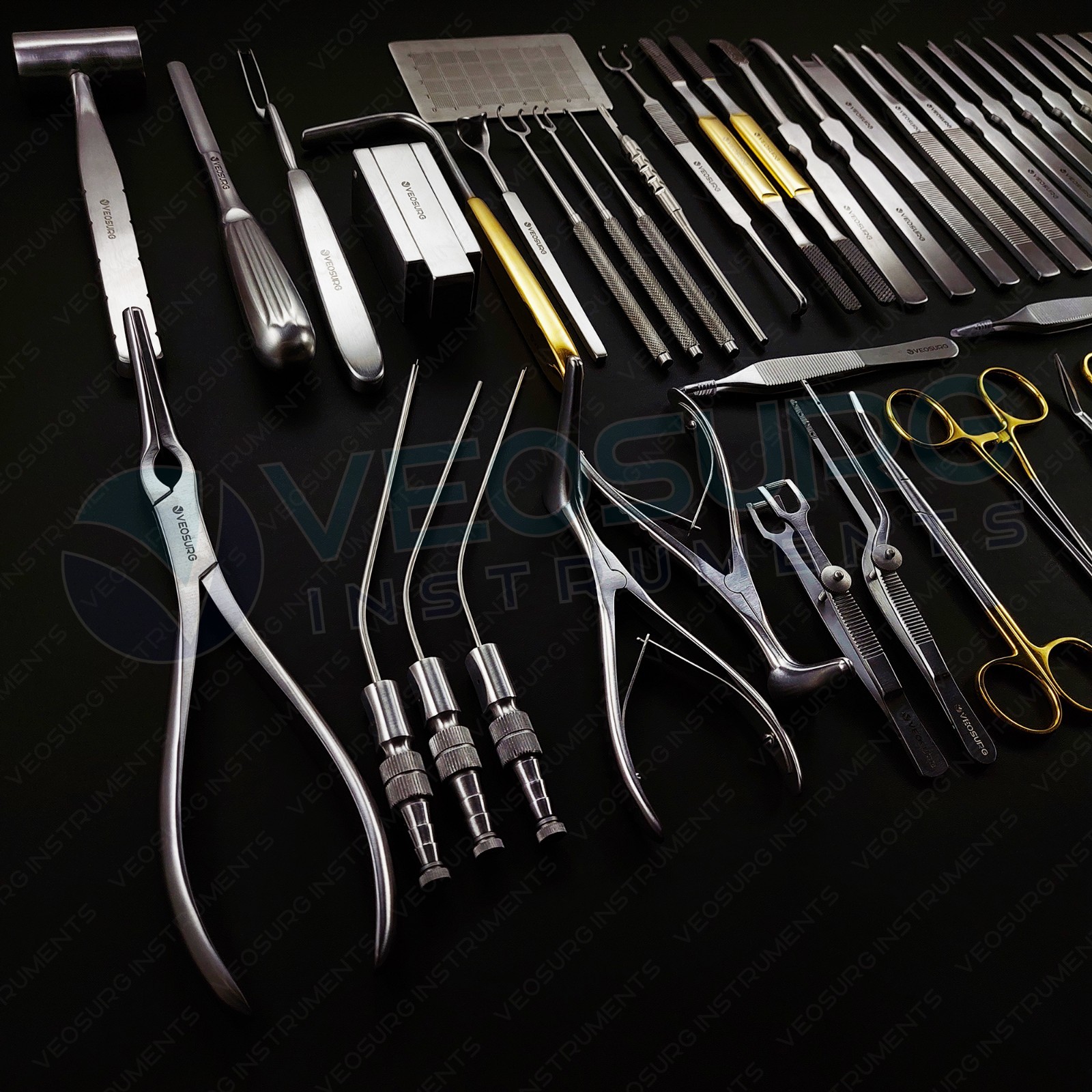 Major Rhinoplasty Surgical instruments set of 50 Pcs Premium Nosejob Surgery Set
