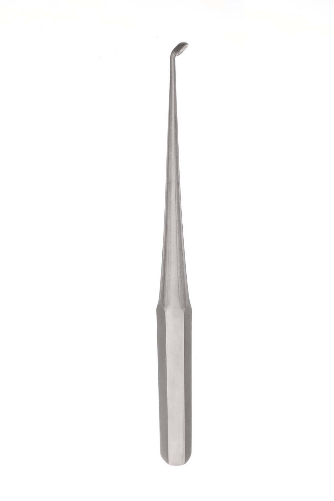Bruns Bone Curette, 6.75″, Straight, Oval Cup, 10.7 X 14.6mm, Size: 7