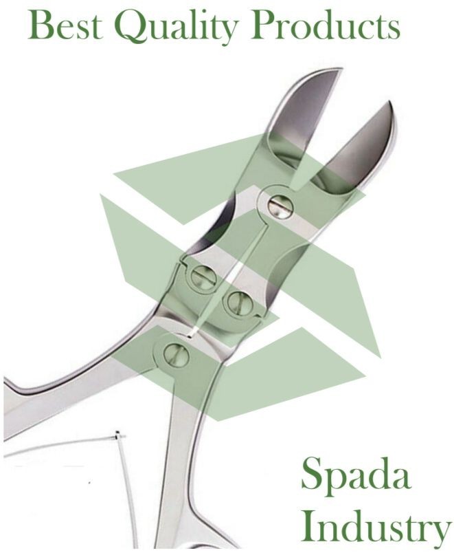 Curved Bone Cutter 10.5″ Double Action Surgical Orthopedic Instrument