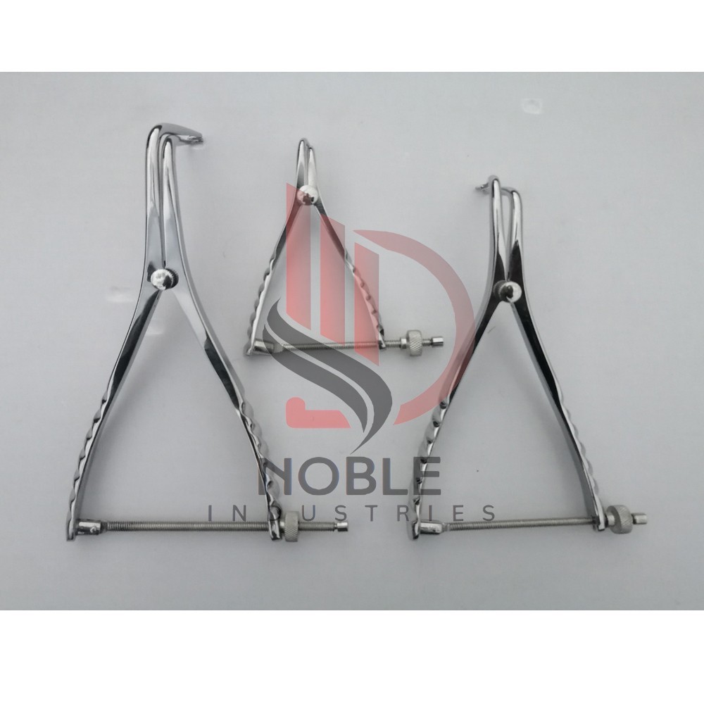 Set of 3 Stifle Distractor with Spinlock 13cm,19cm,21cm orthopedic Instruments